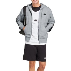 Adidas Herren Jacke Trainingsjacke Sweatjacke Essentials 3-Streifen French Terry Kapuzenjacke - Bild 3 Adidas Herren Jacke Trainingsjacke Sweatjacke Essentials 3-Streifen French Terry Kapuzenjacke - Bild 3
