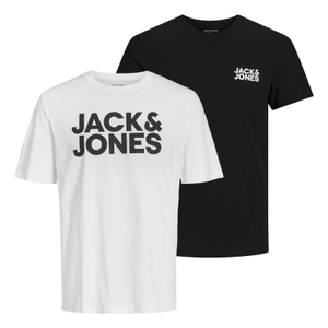 -white large + black small