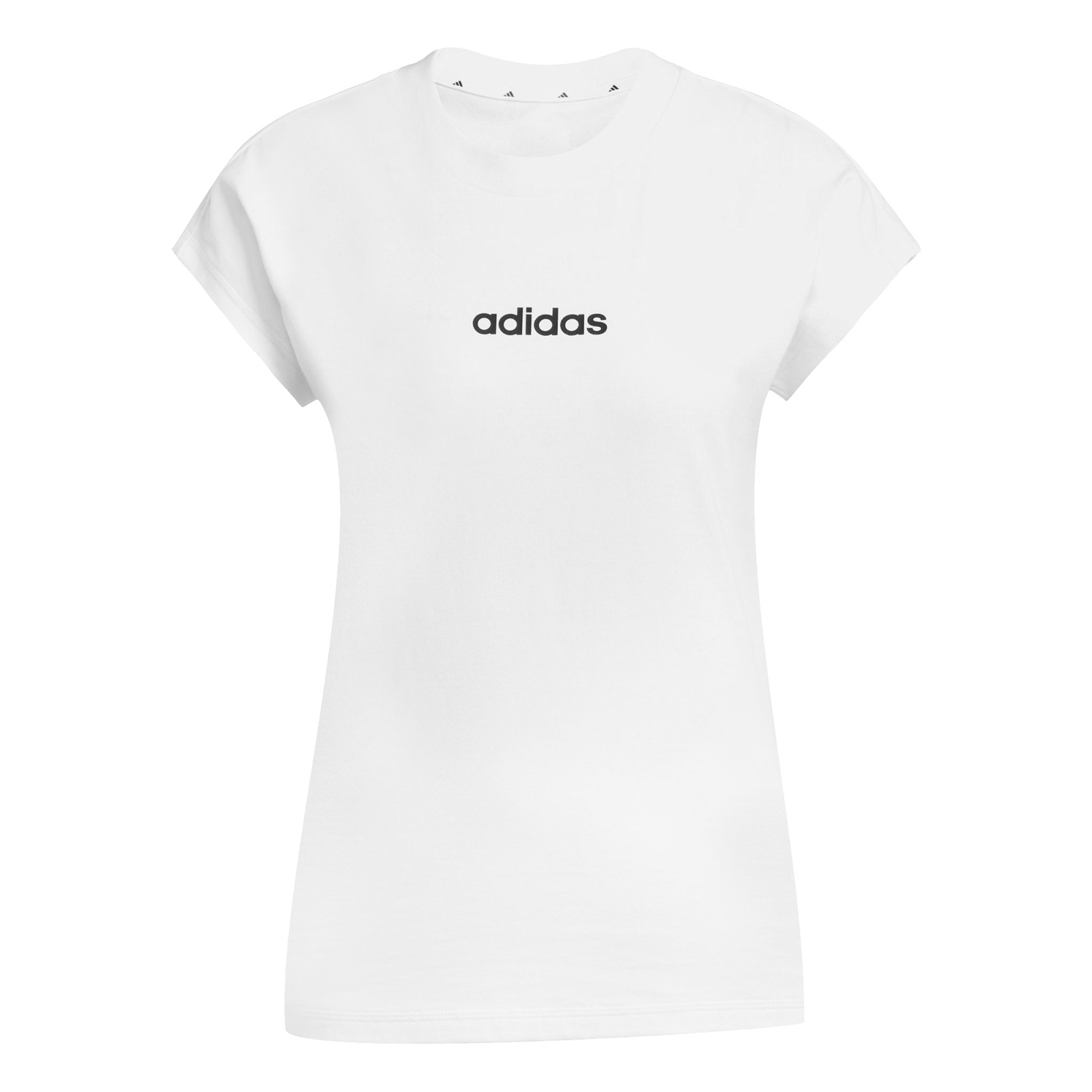 Adidas Damen T-Shirt Oberteil Kurzarmshirt Essentials Linear Cotton T-Shirt Adidas Damen T-Shirt Oberteil Kurzarmshirt Essentials Linear Cotton T-Shirt