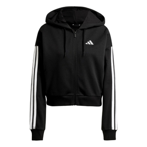 Adidas Damen SweatjackeTrainingsjacke Essentials 3-Streifen French Terry Kapuzenjacke