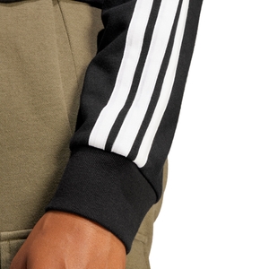 Adidas Damen SweatjackeTrainingsjacke Essentials 3-Streifen French Terry Kapuzenjacke - Bild 3