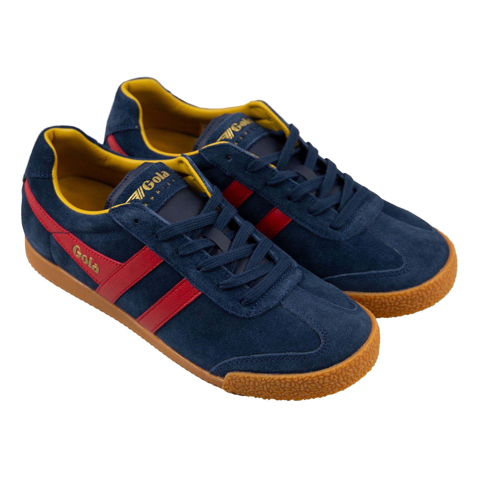 Gola Herren Schuhe Schnürschuhe Halbschuhe Sneaker Harrier Suede Gola Herren Schuhe Schnürschuhe Halbschuhe Sneaker Harrier Suede