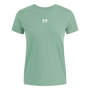 Under Armour Damen T-Shirt Sportshirt Fitnessshirt Workoutshirt Rival Core SS