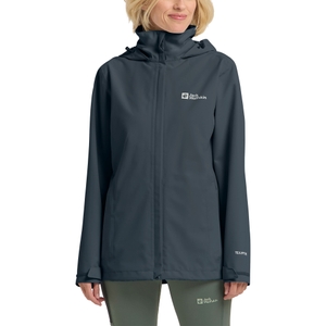 Jack Wolfskin Damen Regenjacke Jacke Outdoorjacke Trailtime 2l Jkt W - Bild 2 Jack Wolfskin Damen Regenjacke Jacke Outdoorjacke Trailtime 2l Jkt W - Bild 2