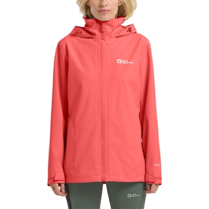 Jack Wolfskin Damen Regenjacke Jacke Outdoorjacke Trailtime 2l Jkt W - Bild 3 Jack Wolfskin Damen Regenjacke Jacke Outdoorjacke Trailtime 2l Jkt W - Bild 3