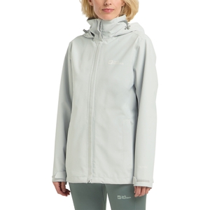 Jack Wolfskin Damen Regenjacke Jacke Outdoorjacke Trailtime 2l Jkt W - Bild 3 Jack Wolfskin Damen Regenjacke Jacke Outdoorjacke Trailtime 2l Jkt W - Bild 3