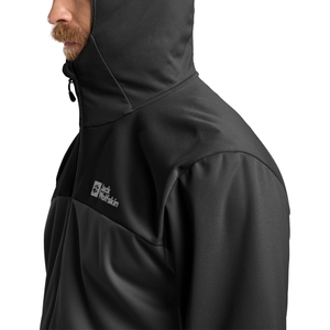 Jack Wolfskin Herren Softshelljacke Outdoorjacke Kapuzenjacke Feldberg Hoody M - Bild 3 Jack Wolfskin Herren Softshelljacke Outdoorjacke Kapuzenjacke Feldberg Hoody M - Bild 3
