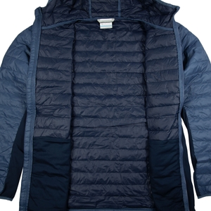 Columbia Herren Steppjacke Outdoorjacke Powder Pass™ Hybrid Hooded Jacket - Bild 1 Columbia Herren Steppjacke Outdoorjacke Powder Pass™ Hybrid Hooded Jacket - Bild 1