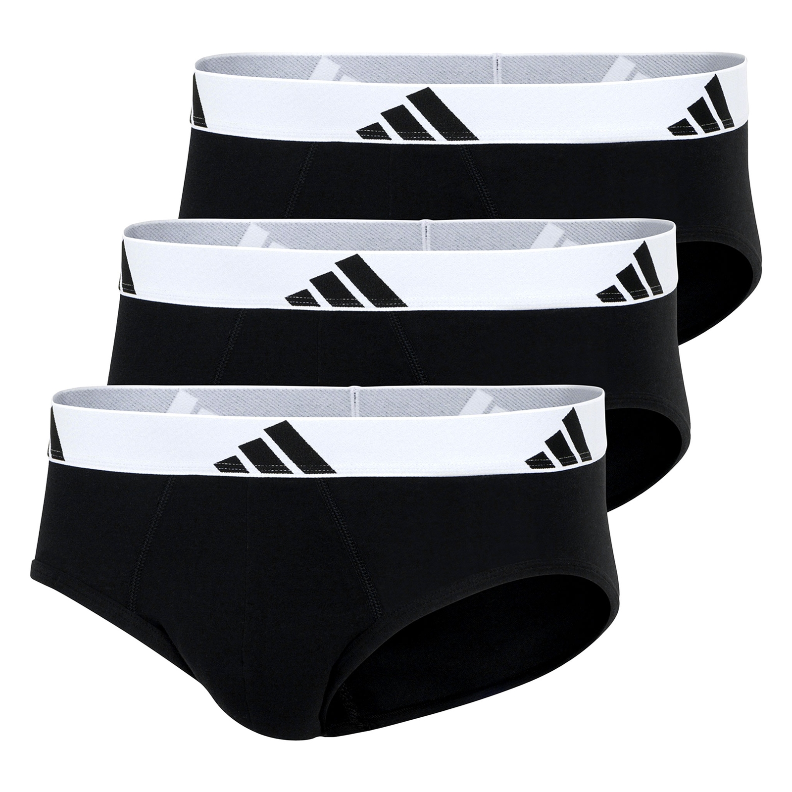3er Pack Adidas Herren Brief Slip Unterhose Active Flex Cotton 3er Pack Adidas Herren Brief Slip Unterhose Active Flex Cotton