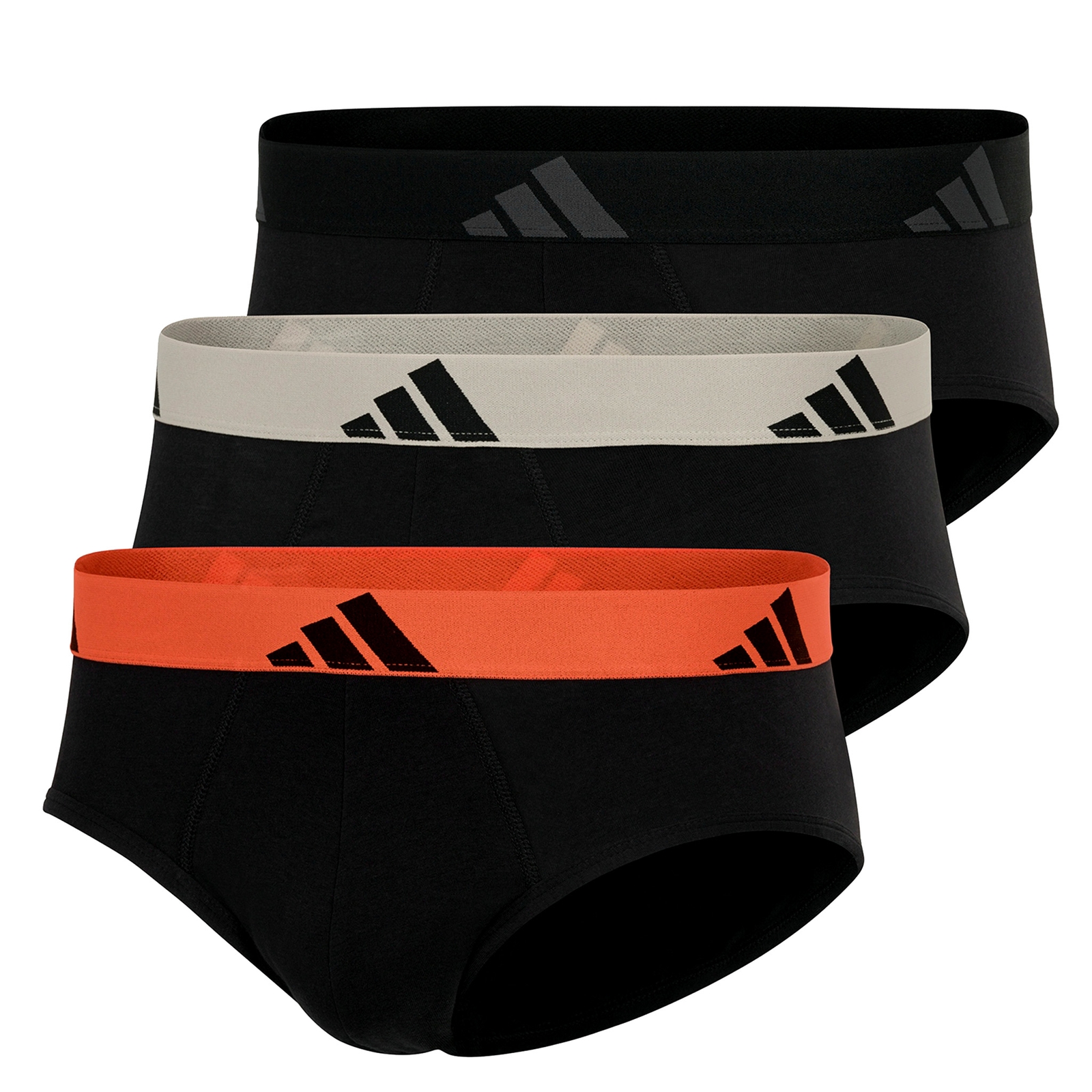 3er Pack Adidas Herren Brief Slip Unterhose Active Flex Cotton 3er Pack Adidas Herren Brief Slip Unterhose Active Flex Cotton