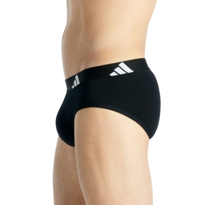 3er Pack Adidas Herren Brief Slip Unterhose Active Flex Cotton - Bild 3 3er Pack Adidas Herren Brief Slip Unterhose Active Flex Cotton - Bild 3