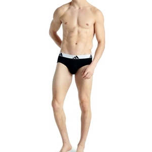 3er Pack Adidas Herren Brief Slip Unterhose Active Flex Cotton - Bild 1 3er Pack Adidas Herren Brief Slip Unterhose Active Flex Cotton - Bild 1