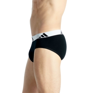3er Pack Adidas Herren Brief Slip Unterhose Active Flex Cotton - Bild 3 3er Pack Adidas Herren Brief Slip Unterhose Active Flex Cotton - Bild 3