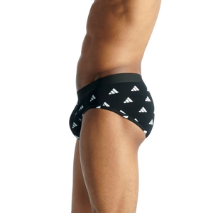 3er Pack Adidas Herren Brief Slip Unterhose Active Flex Cotton - Bild 3