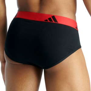 3er Pack Adidas Herren Brief Slip Unterhose Active Flex Cotton - Bild 3