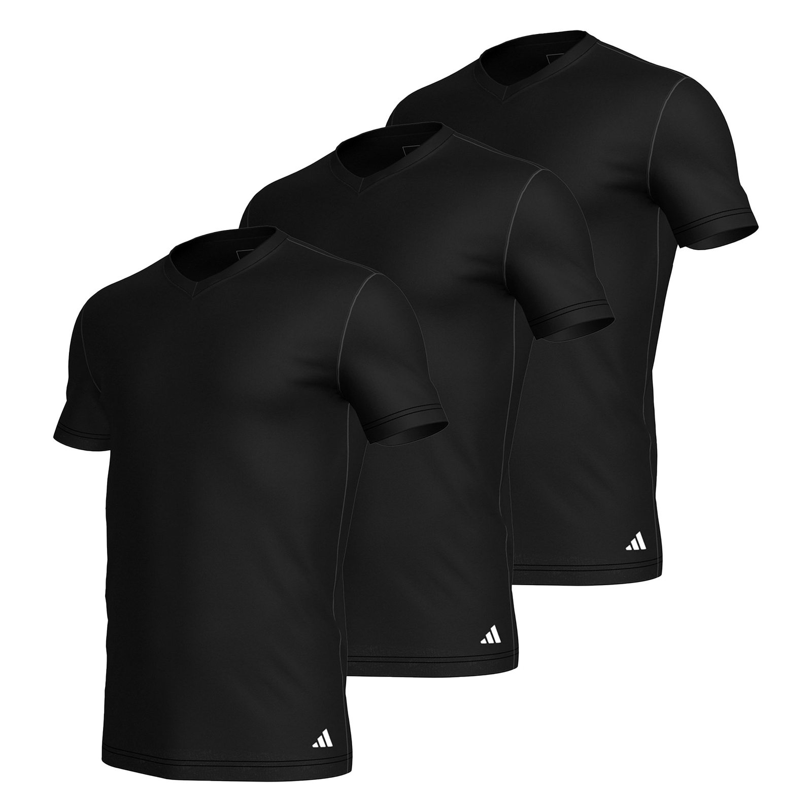 3er Pack Adidas Herren Shirt Unterziehshirt V-Neck T-Shirt Active Core Cotton 3er Pack Adidas Herren Shirt Unterziehshirt V-Neck T-Shirt Active Core Cotton