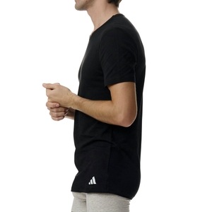 2er Pack Adidas Herren Shirt Unterziehshirt Crew Neck T-Shirt Active Flex Cotton - Bild 3 2er Pack Adidas Herren Shirt Unterziehshirt Crew Neck T-Shirt Active Flex Cotton - Bild 3