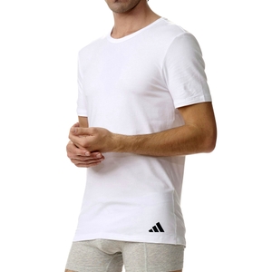 2er Pack Adidas Herren Shirt Unterziehshirt Crew Neck T-Shirt Active Flex Cotton - Bild 2 2er Pack Adidas Herren Shirt Unterziehshirt Crew Neck T-Shirt Active Flex Cotton - Bild 2
