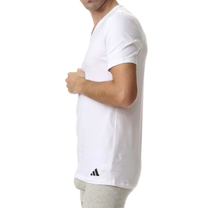 2er Pack Adidas Herren Shirt Unterziehshirt V-Neck T-Shirt Active Flex Cotton - Bild 3 2er Pack Adidas Herren Shirt Unterziehshirt V-Neck T-Shirt Active Flex Cotton - Bild 3