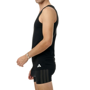 2er Pack Adidas Herren Basic Tank Tops Unterhemden Active Flex Cotton - Bild 3