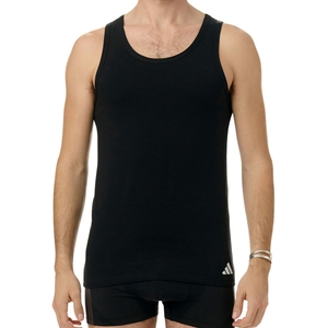 2er Pack Adidas Herren Basic Tank Tops Unterhemden Active Flex Cotton - Bild 1