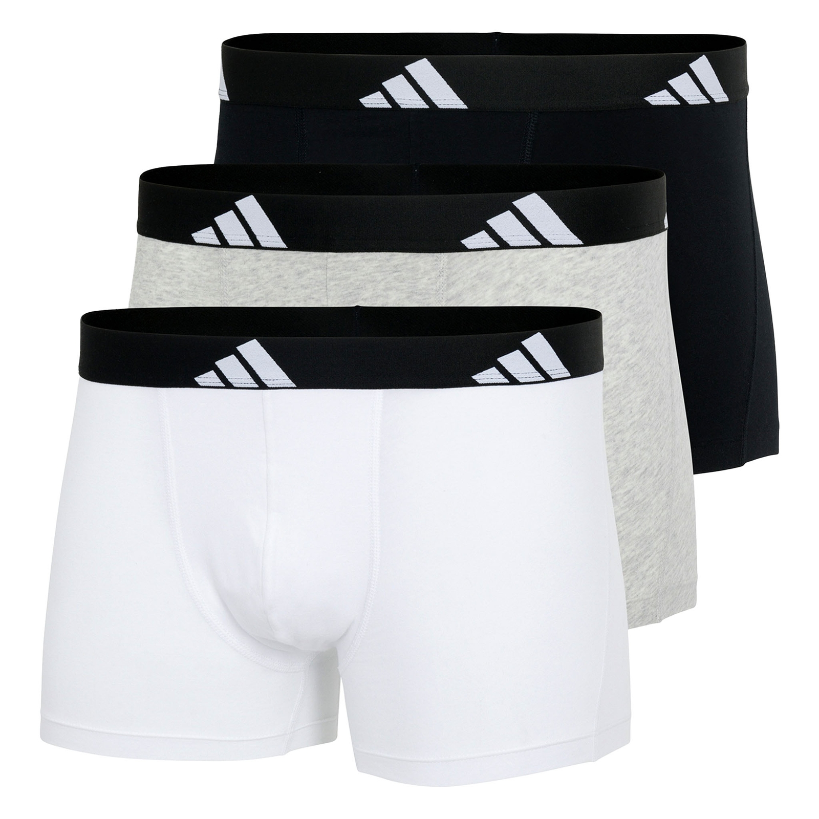3er Pack Adidas Herren Trunk Boxershorts Unterhosen Active Flex Cotton 3er Pack Adidas Herren Trunk Boxershorts Unterhosen Active Flex Cotton