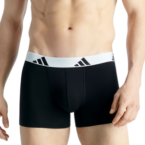 3er Pack Adidas Herren Trunk Boxershorts Unterhosen Active Flex Cotton  - Bild 3