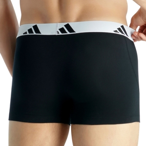 3er Pack Adidas Herren Trunk Boxershorts Unterhosen Active Flex Cotton  - Bild 2