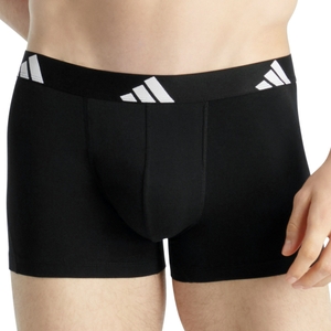 3er Pack Adidas Herren Trunk Boxershorts Unterhosen Active Flex Cotton  - Bild 1