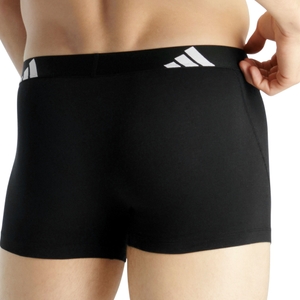3er Pack Adidas Herren Trunk Boxershorts Unterhosen Active Flex Cotton  - Bild 3