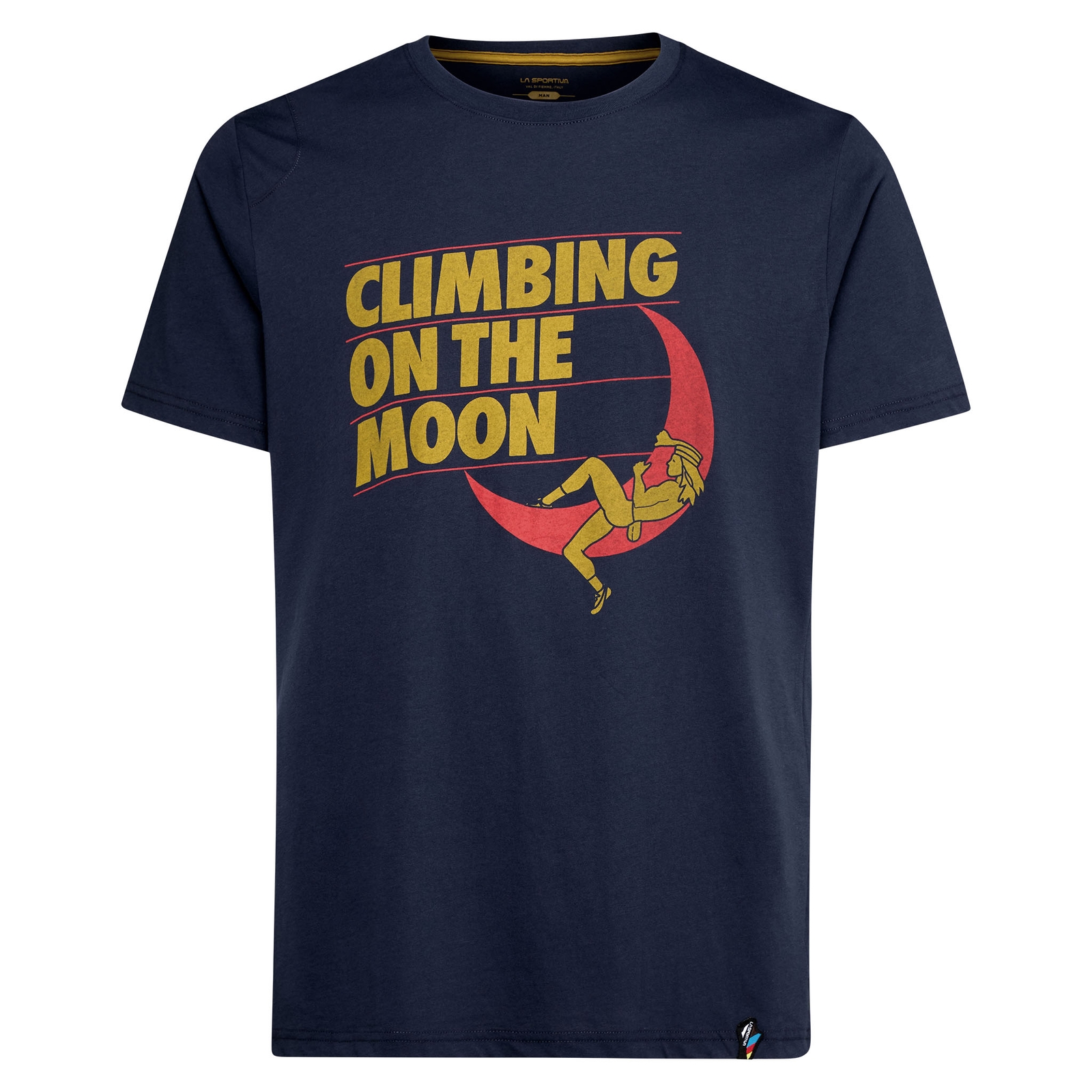 LA SPORTIVA Herren Shirt T-Shirt Kurzarmshirt Baumwollshirt Moon Rock T-Shirt LA SPORTIVA Herren Shirt T-Shirt Kurzarmshirt Baumwollshirt Moon Rock T-Shirt