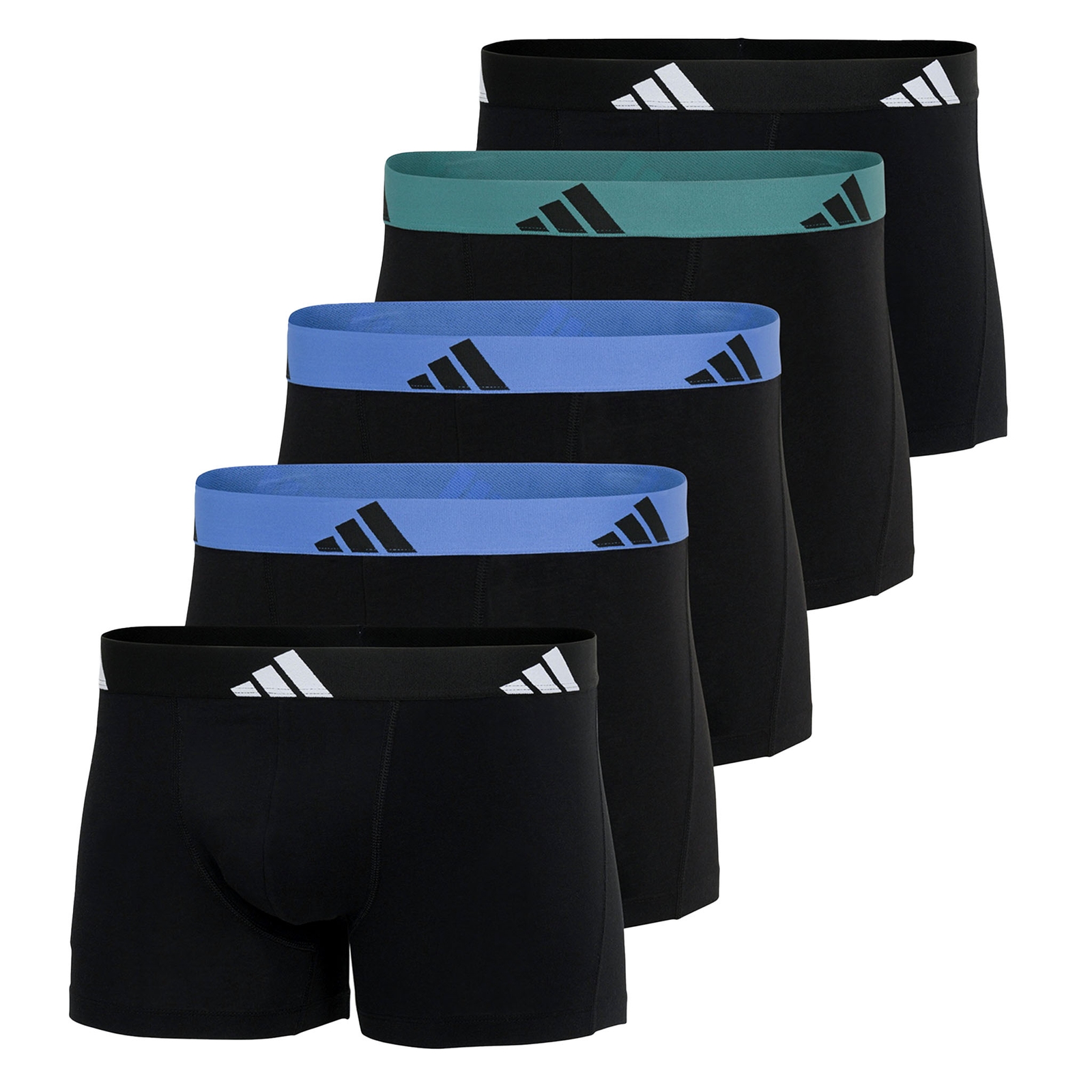 5er Pack Adidas Herren Trunk Boxershorts Unterhosen Active Flex Cotton 5er Pack Adidas Herren Trunk Boxershorts Unterhosen Active Flex Cotton