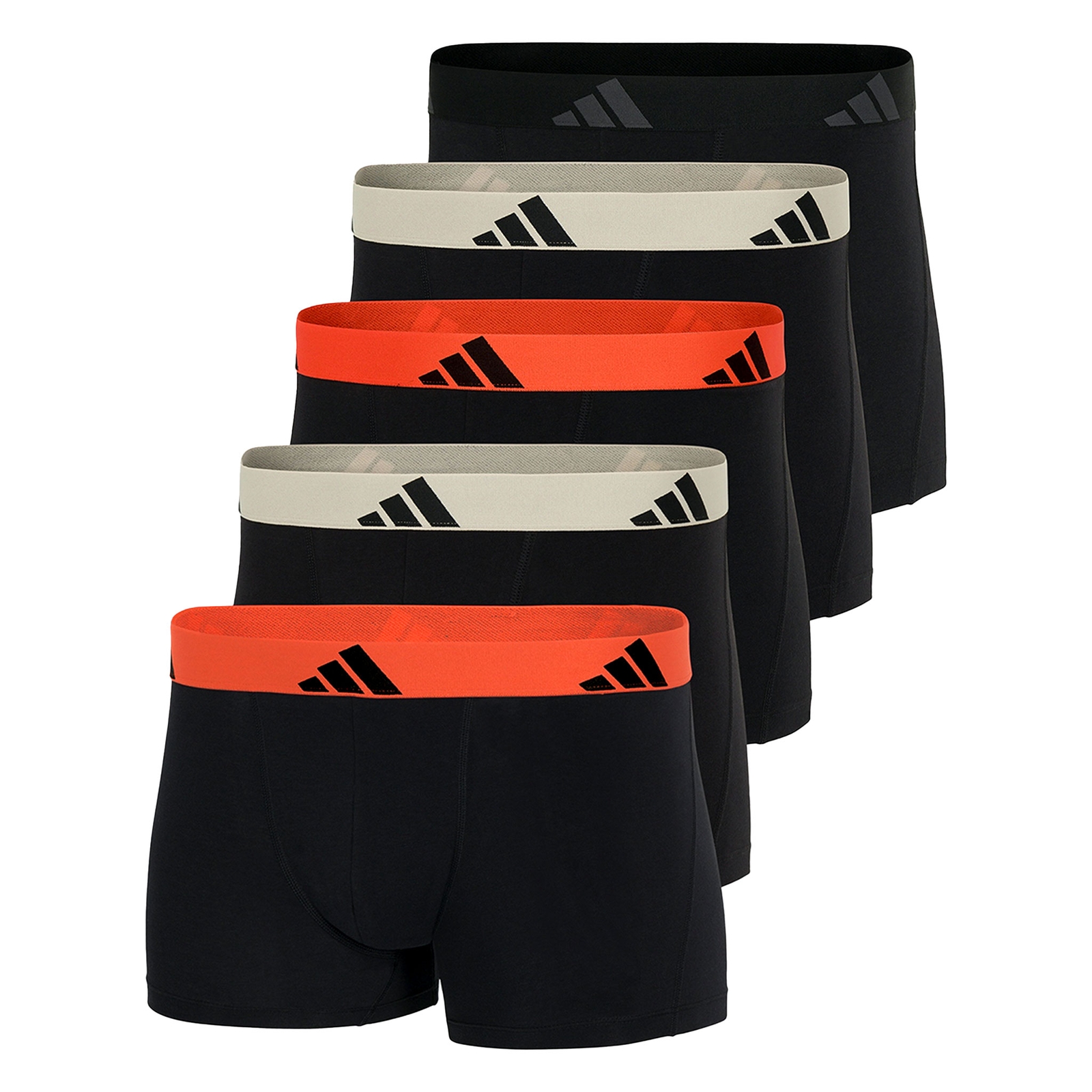 5er Pack Adidas Herren Trunk Boxershorts Unterhosen Active Flex Cotton 5er Pack Adidas Herren Trunk Boxershorts Unterhosen Active Flex Cotton