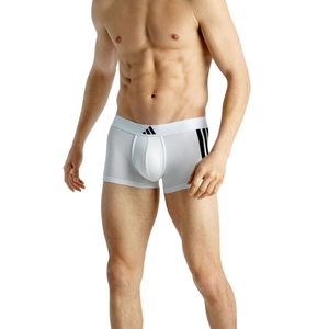 2er Pack Adidas Herren Trunk Boxershorts Unterhosen Active Flex Cotton-3 Stripes - Bild 5