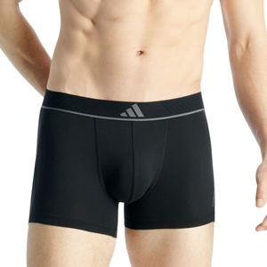 3er Pack Adidas Herren Trunk Boxershorts Unterhosen Active Micro Flex Eco - Bild 1