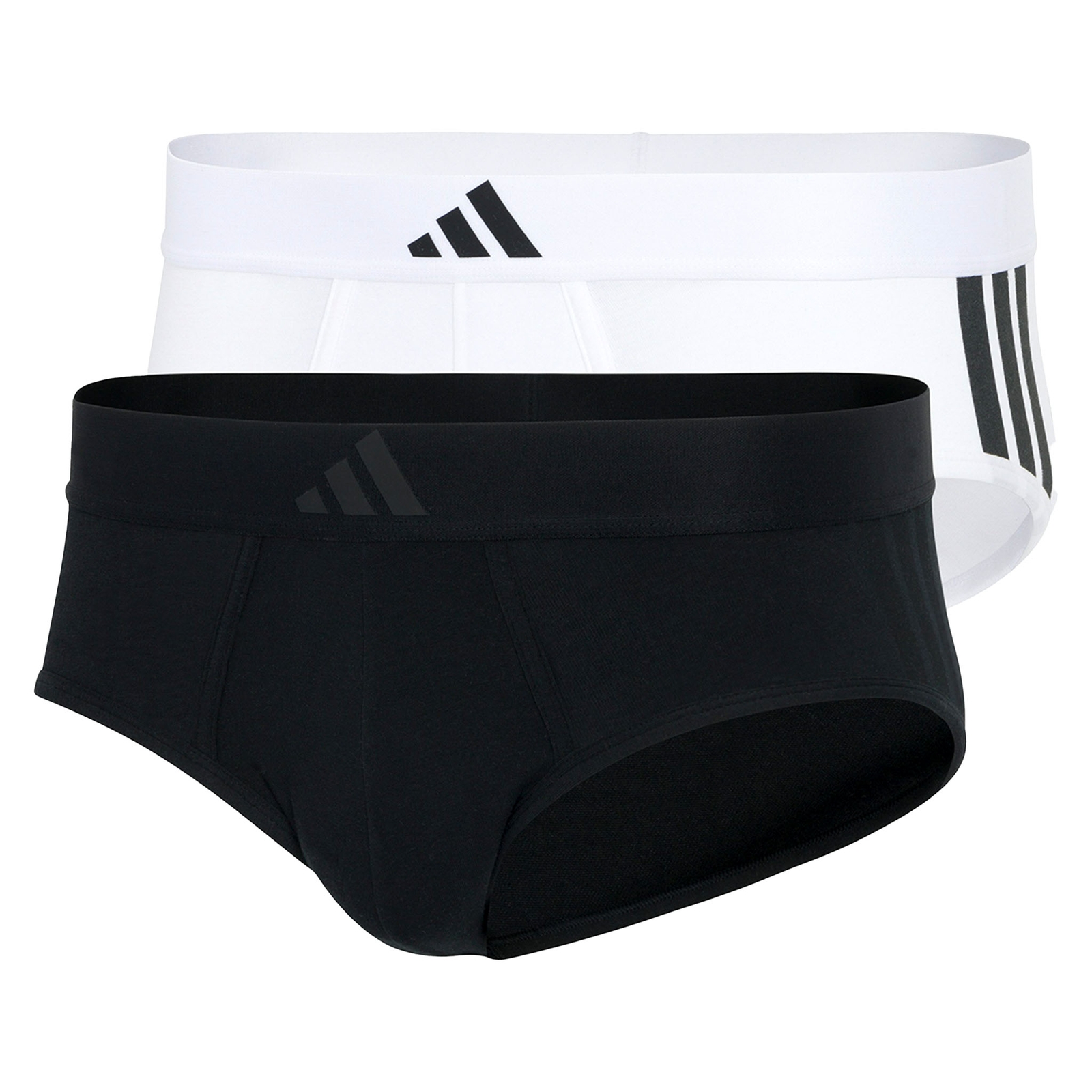 2er Pack Adidas Herren Slip Unterhosen Brief Active Flex Cotton 3-Stripes 2er Pack Adidas Herren Slip Unterhosen Brief Active Flex Cotton 3-Stripes
