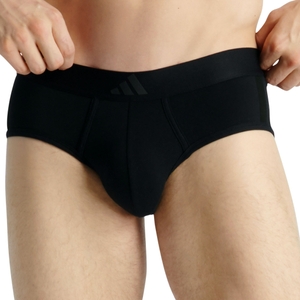 2er Pack Adidas Herren Slip Unterhosen Brief Active Flex Cotton 3-Stripes - Bild 2 2er Pack Adidas Herren Slip Unterhosen Brief Active Flex Cotton 3-Stripes - Bild 2