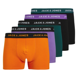 -deep teal / orange / black