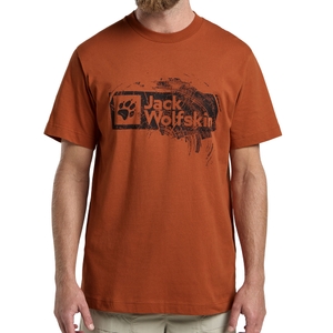 Jack Wolfskin Herren T-Shirt Kurzarmshirt Oberteil Brand T M - Bild 2 Jack Wolfskin Herren T-Shirt Kurzarmshirt Oberteil Brand T M - Bild 2