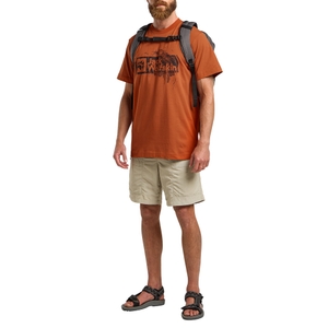 Jack Wolfskin Herren T-Shirt Kurzarmshirt Oberteil Brand T M - Bild 4 Jack Wolfskin Herren T-Shirt Kurzarmshirt Oberteil Brand T M - Bild 4