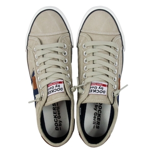 Dockers by Gerli Herren Schuhe Low-Top Sneaker Washed Canvas - Bild 2 Dockers by Gerli Herren Schuhe Low-Top Sneaker Washed Canvas - Bild 2