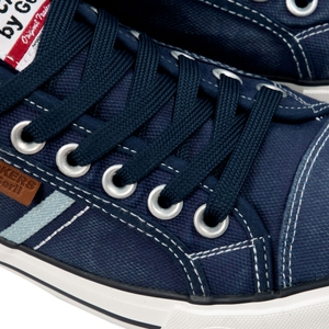 Dockers by Gerli Herren Schuhe Low-Top Sneaker Washed Canvas - Bild 3 Dockers by Gerli Herren Schuhe Low-Top Sneaker Washed Canvas - Bild 3