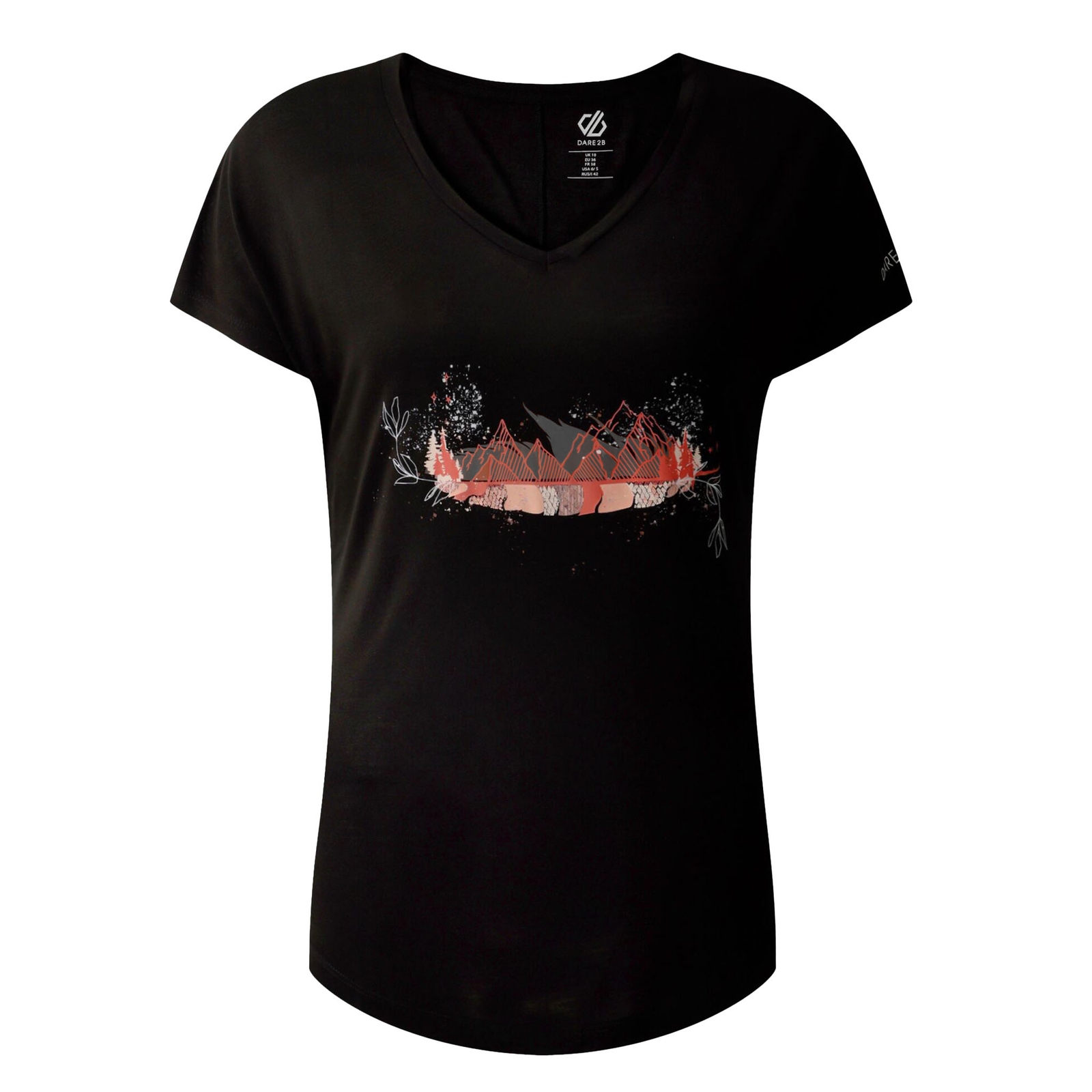 Dare2B Damen Kurzarmshirt Funktionsshirt T-Shirt Serene Tee Dare2B Damen Kurzarmshirt Funktionsshirt T-Shirt Serene Tee