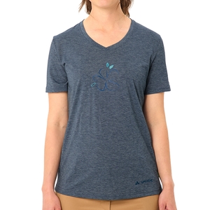 Vaude Damen Shirt Kurzarmshirt Funktionsshirt Skomer Print T-Shirt III - Bild 2 Vaude Damen Shirt Kurzarmshirt Funktionsshirt Skomer Print T-Shirt III - Bild 2