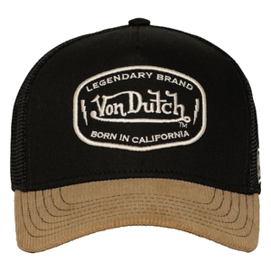 Von Dutch Unisex Herren Damen Kopfbedeckung Kappe Cap Semi Curved - Bild 1