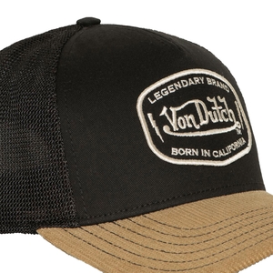 Von Dutch Unisex Herren Damen Kopfbedeckung Kappe Cap Semi Curved - Bild 2