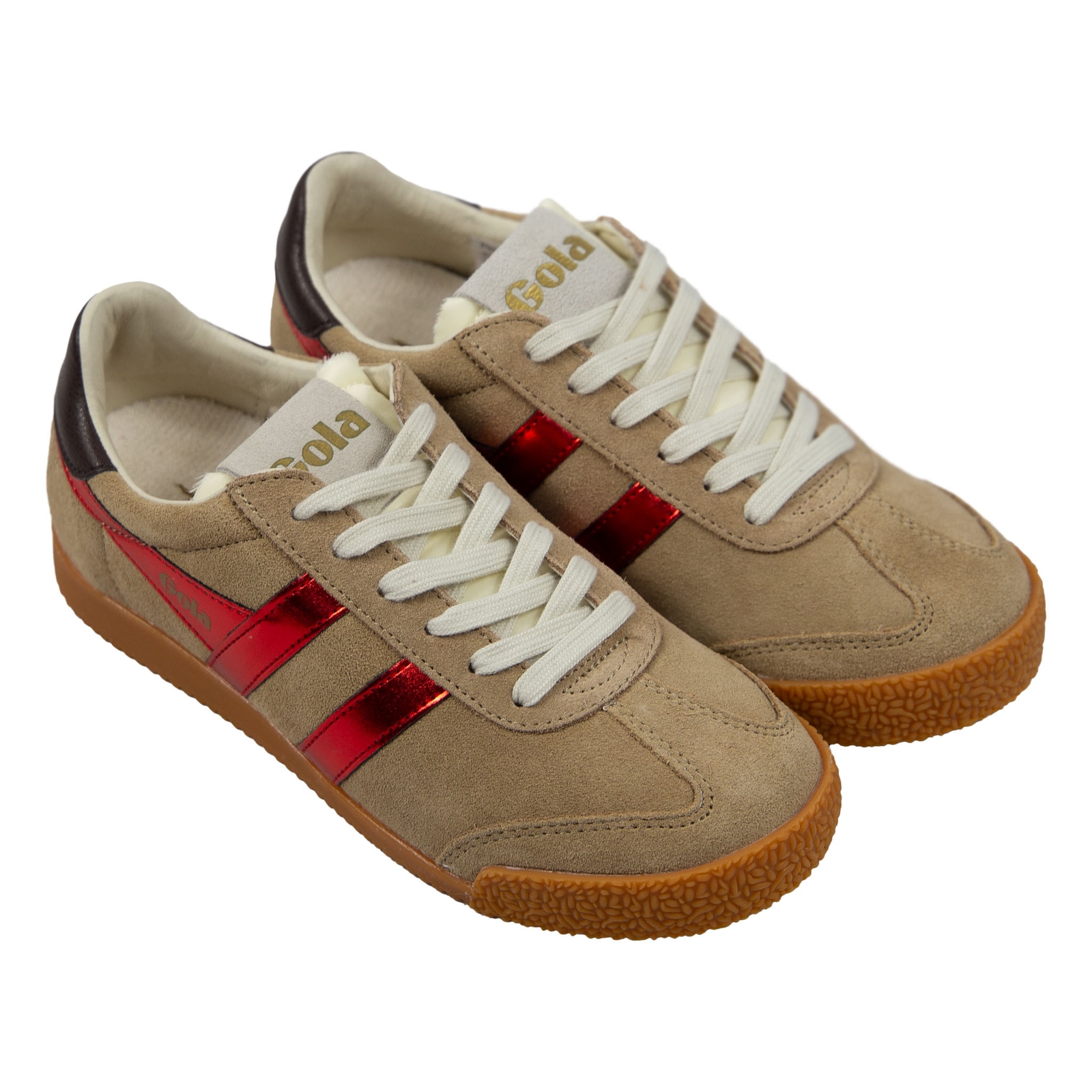 Gola Damen Schuhe Schnürschuhe Halbschuhe Sneaker Elan Glitz Trainer Gola Damen Schuhe Schnürschuhe Halbschuhe Sneaker Elan Glitz Trainer