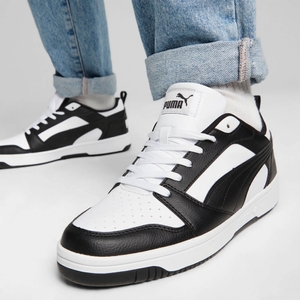 Puma Herren Sneaker Freizeitschuhe Halbschuhe Sneaker Rebound V6 Low - Bild 6