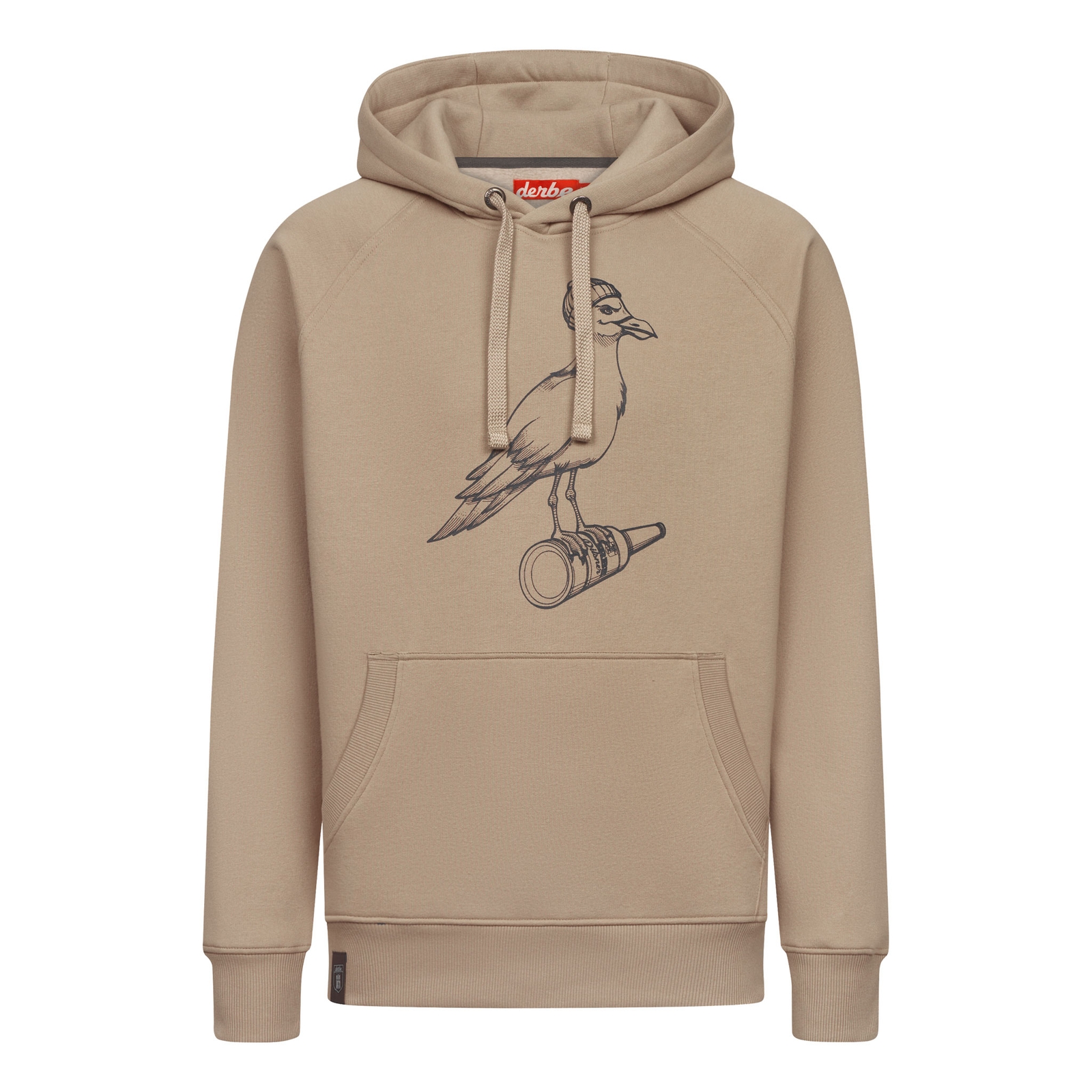 Derbe Herren Hoodie Sweater Kapuzenpullover Kapuzensweatshirt Sturmmöwe Mono Derbe Herren Hoodie Sweater Kapuzenpullover Kapuzensweatshirt Sturmmöwe Mono