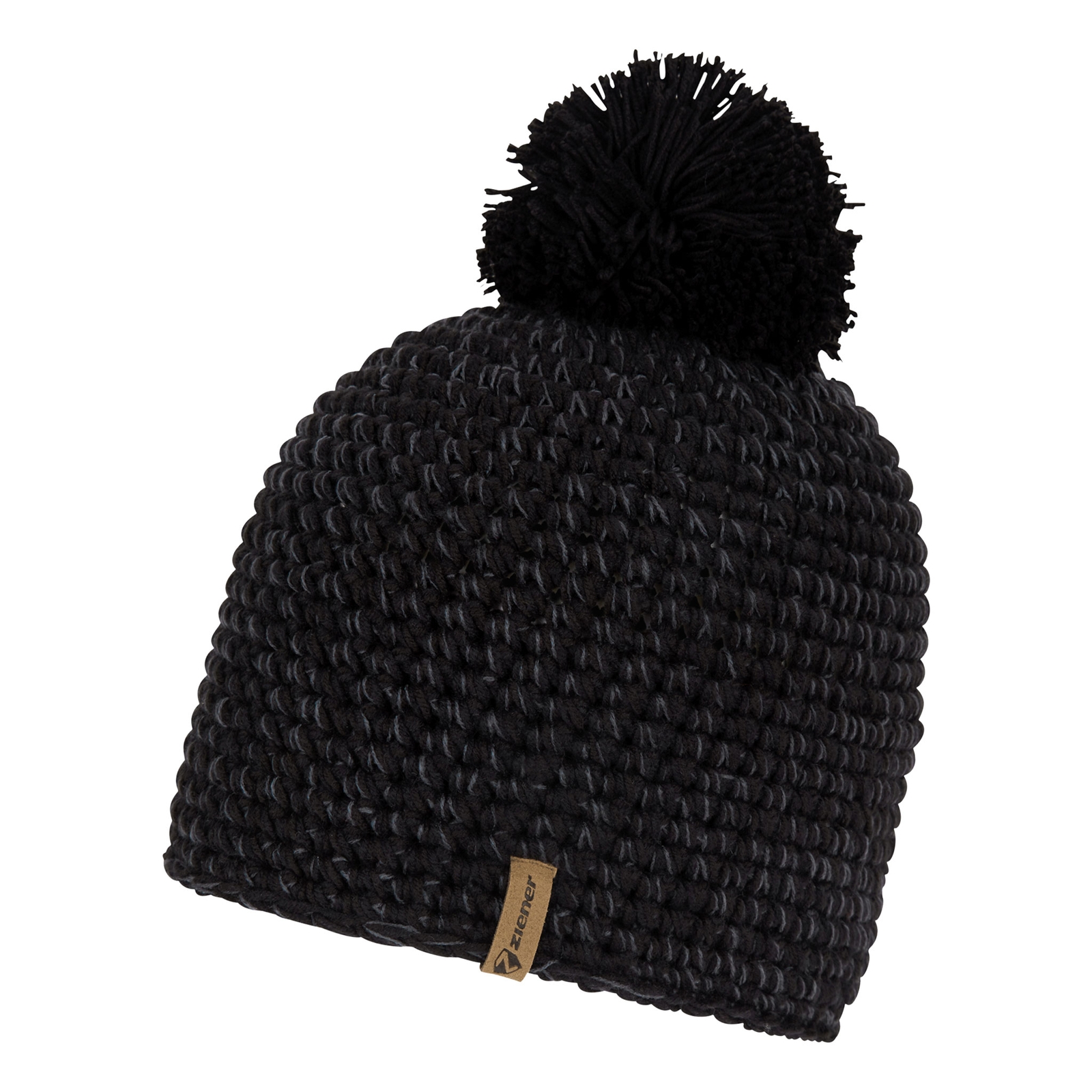 Ziener Unisex Herren Damen Mütze Häkelmütze Bommelmütze Intercontinental-Z Hat Ziener Unisex Herren Damen Mütze Häkelmütze Bommelmütze Intercontinental-Z Hat